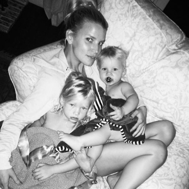 Jessica Simpson, Eric Johnson, Kids
